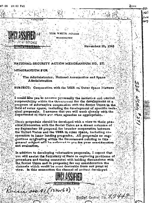 UFOs, JFK, CIA