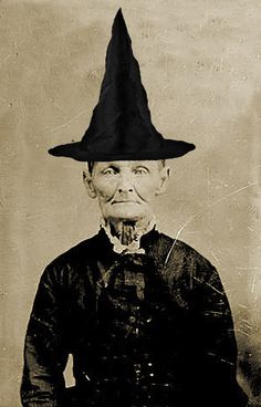 vintage crone witch