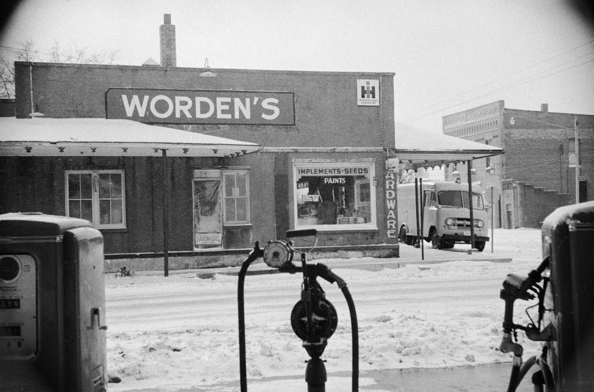 The hardware store where Bernice Worden was last seen alive