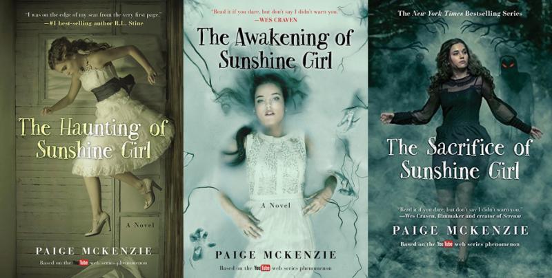 Exploring The HAUNTING OF SUNSHINE GIRL Series with Star/Author Paige McKenzie THE SACRIFICE OF SUNSHINE GIRL, finale of bestselling book trilogy available now
