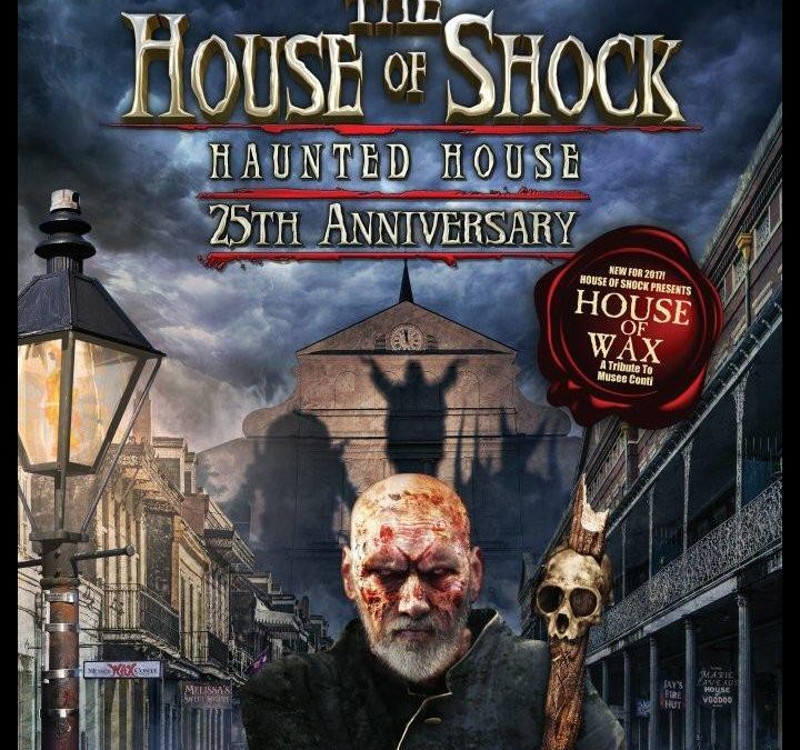 Celebrating 25 Years of New Orleans’ Iconic HOUSE OF SHOCK Haunted Attraction on After Hours AM/America’s Most Haunted Radio Talking with founders Steve Joseph and Jay Gracianette