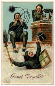 weird new year's chimney sweeps