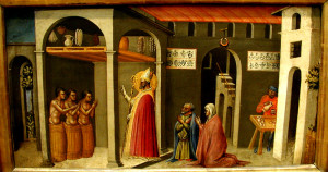 St. Nicholas Resuscitating Three Youths Bicci di Lorenzo