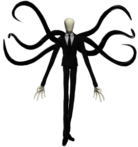 slenderman with appendages