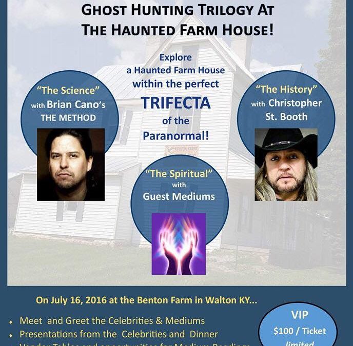 Talking Haunted Benton Family Farm with Christopher Saint Booth, Brian Cano on After Hours AM/America’s Most Haunted Radio