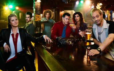 Talking ASH VS EVIL DEAD with Stars Ray Santiago, Dana DeLorenzo, Ted Raimi on After Hours AM/America’s Most Haunted Radio Starz has a smash on its hands with continuation of the EVIL DEAD saga