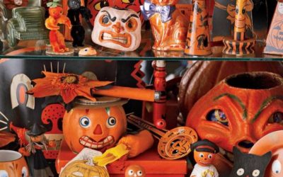 Halloween Symbols – Orange and Black The colors meet at the intersection of life and death