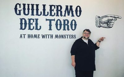 Exploring Art Gallery of Ontario’s Monstrous Guillermo del Toro Exhibit with Curator Jim Shedden on After Hours AM/America’s Most Haunted Radio Multimedia affair including sculpture, paintings, prints, photography, costumes, ancient artifacts, books, maquettes and film