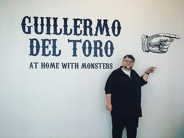 Exploring Art Gallery of Ontario’s Monstrous Guillermo del Toro Exhibit with Curator Jim Shedden on After Hours AM/America’s Most Haunted Radio Multimedia affair including sculpture, paintings, prints, photography, costumes, ancient artifacts, books, maquettes and film